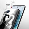 Аниме мультяшный кот иллюстрация Чехол для телефона Для Xiaomi Mi 15 14 13 13T 12 12T 12S 11 11i 11T Pro Ultra Lite 5G Черный Мягкий