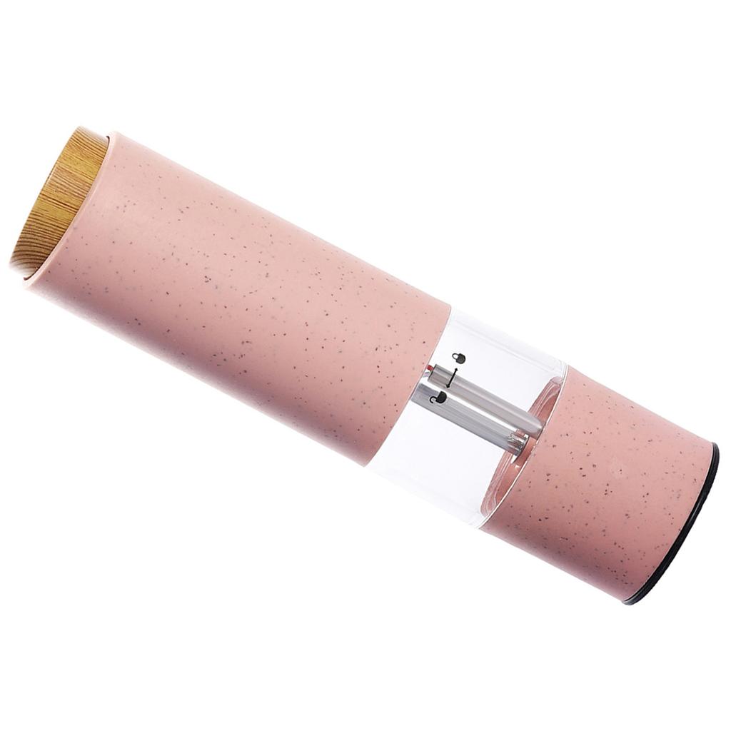 Электрическая мельница для перца и соли на батарейках, регулируемая степень помола, мельница для соли и специй, яркие цвета, кухонный инструмент