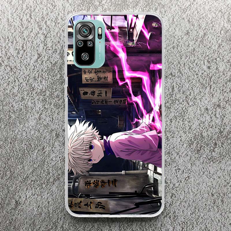 Huner X-Hunters Killua Мягкий чехол для Xiaomi Redmi Note 10 9 9S 8 Pro 7 9T 5 Чехол для телефона Mi 11T 12T 10T 12 11 Lite 6X A3