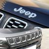 For Jeep Logo Badge Grand Badge Cherokee Wrangler Renegade Compass JK Patriot Car Front Hood Emblem Body Side Rear Trunk