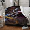 1Pc Fantasy Girls Room Blanket Soft Throw Blanket For Home Bedroom Bed Sofa Travel Office Solid Christmas Blanket