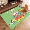 1pc Cartoon T-T'choupi Print Area Rug - Soft, Washable Non-Slip Indoor Mat, Living Room, Home Office Decorative Rug,Office Decorative