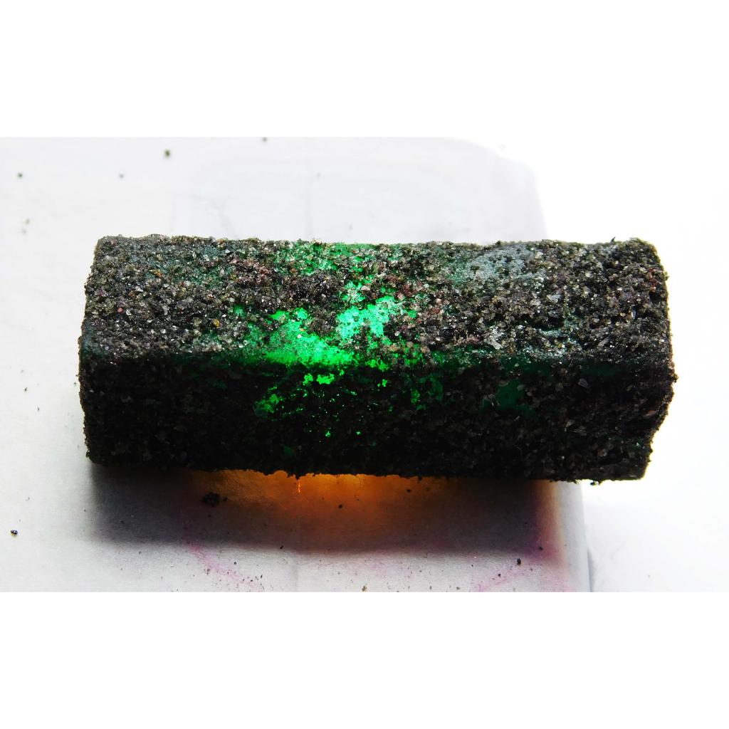 Natural Green Emerald Loose Gemstone 114 ct Dyed Uncut Rough for Lapidary and Gem Collections