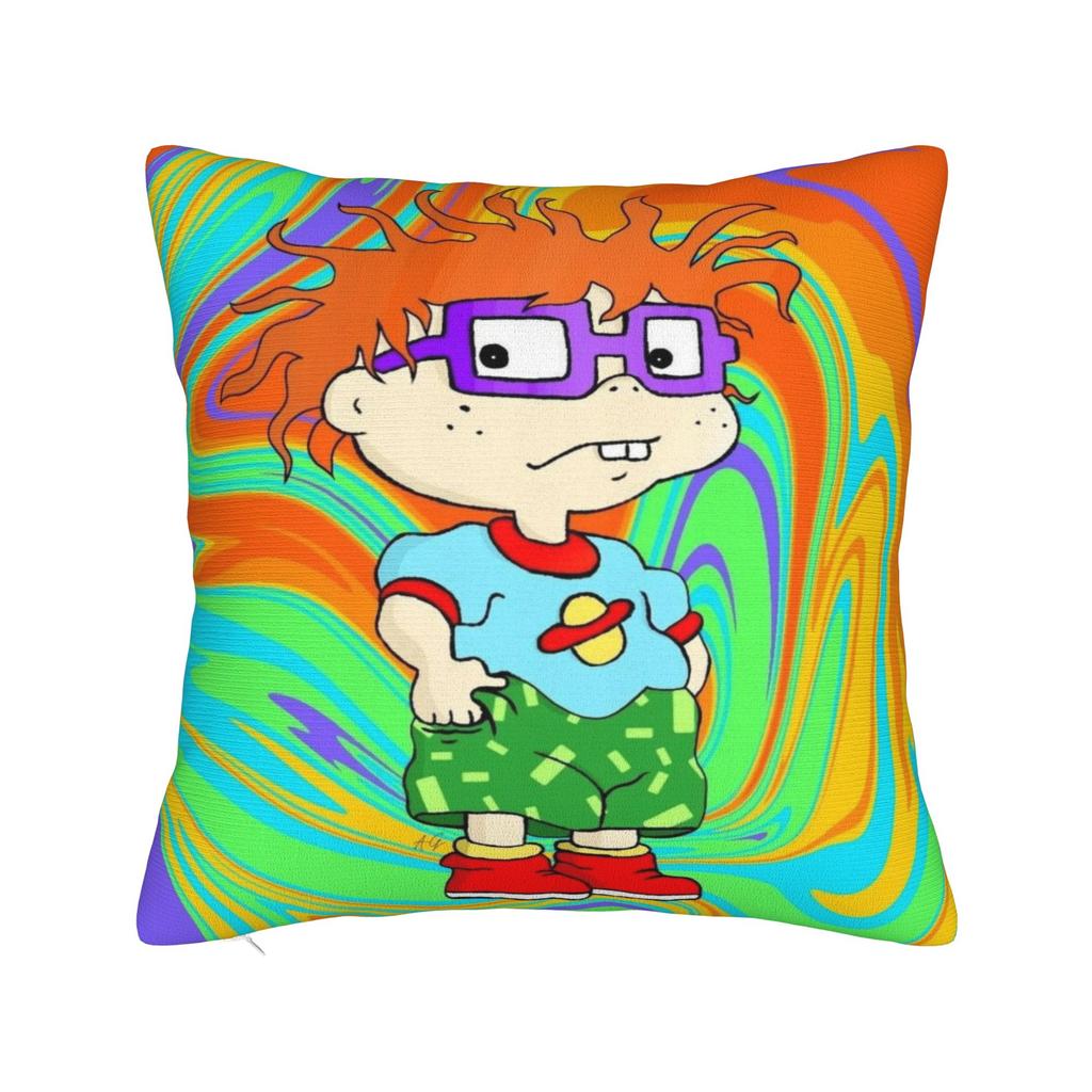 Rugratsed Chuckie Finster Anime Pillow Case Design Pillow Cover For Sofa Home Decor Fashion Pillowcases