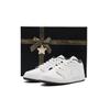Air Jordan 1 Leather Low Top Vintage Basketball Shoes Unisex White 553558-152(team1098SBOX)