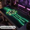 Large Mouse PadBorussia Mönchengladbach Custom Name Text Personalized Desk Mat Non Slip Gaming Pad
