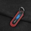 Leather Car Keyrings Key Buckle Pendant for Ford Muatang F150 F250 Transit Fiesta Ecosport Focus Mondeo Escape Fusion Explorer FE7