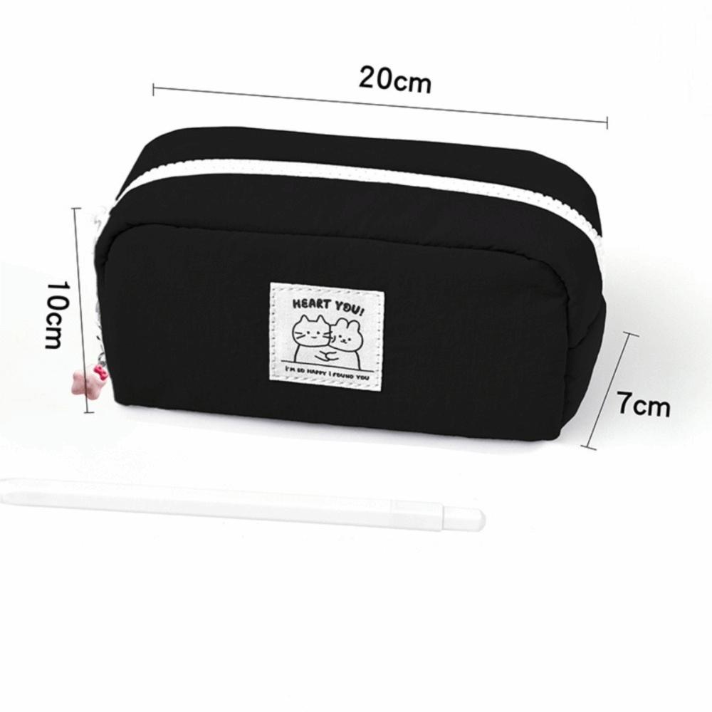 Large Capacity Pen Bag Cartoon Stationery Bag Cute Pencil Case  School Office