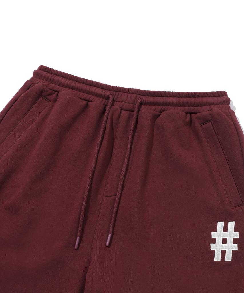 BEENTRILL NEWYORK Классические шорты Hashtag с комфортной посадкой (Ягода)