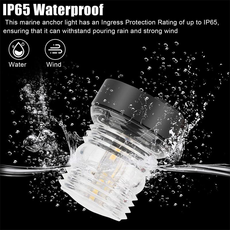 12V Led Navigation Anchor Light 360 Degree All Round For Marine Boat Light Yacht Sailing Lamp Navigation Signal Indicator