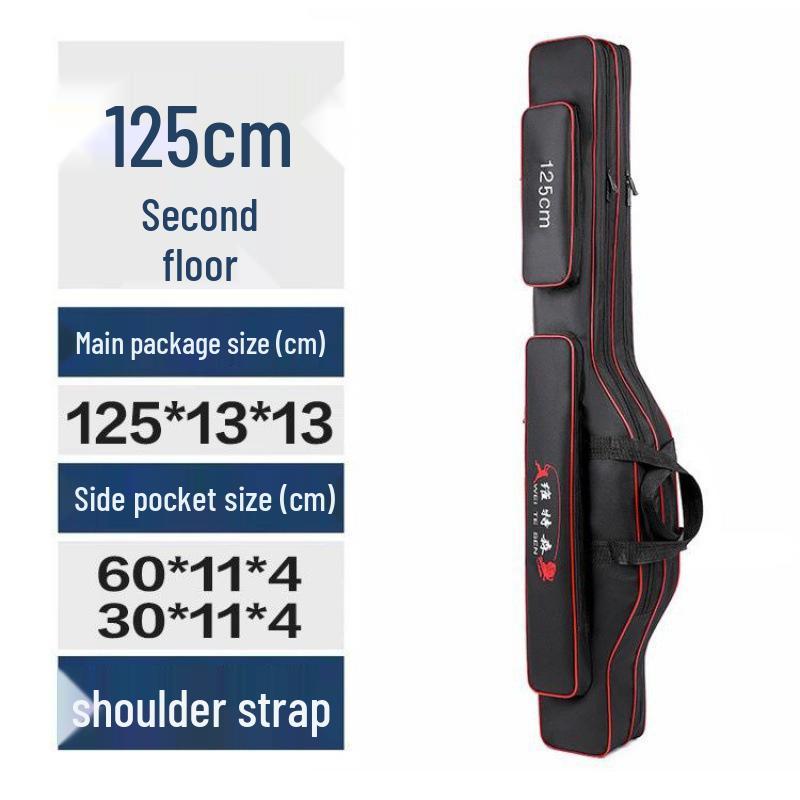 Многофункциональный водонепроницаемый рюкзак для хранения рыболовных снастей и удилищ