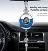 qfmhr7 for Alfa Romeo 159 156 147 Mito Giulia Car perfume pendant Air freshener DIY Your car logo Aromatherapy