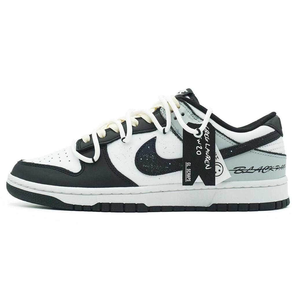 Nike Dunk Low top Skateboard Shoes Men's Black DD1391-100(Team108-)