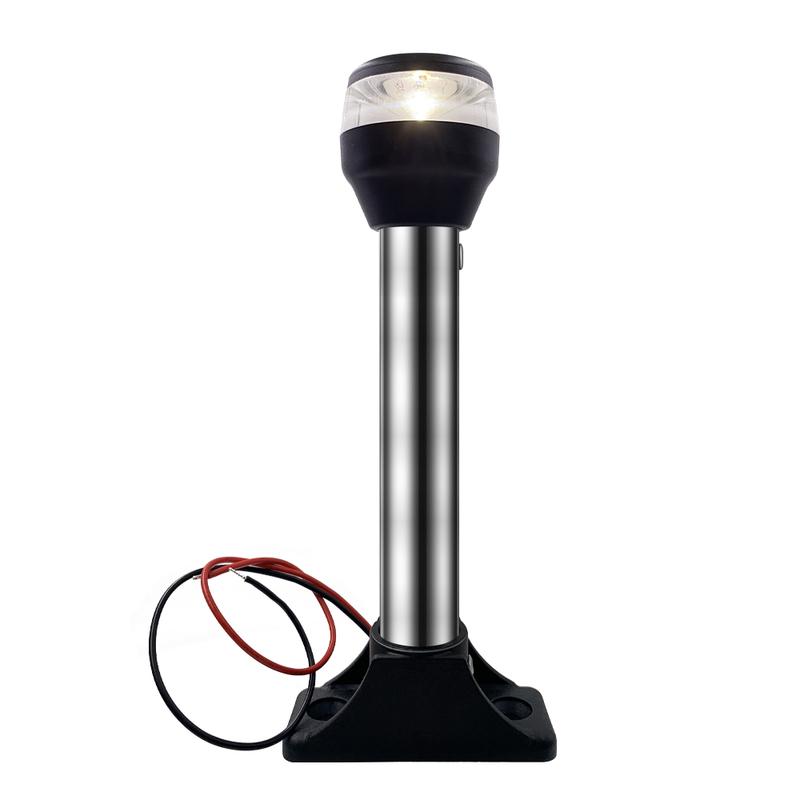 6 Inch Boat Navigation Lights Marine Yacht Nautical Accessories Navigation Anchor Stern LED All Round White Lamp
