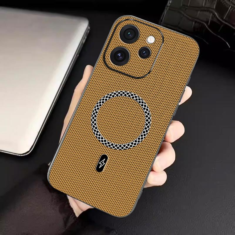 Biruiqu OPPO Reno 15 Pro Новый Ультратонкий Магнитный Кожаный Ударопоглощающий Защитный Чехол для Телефона