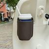 Car Cup Holder Leather Back Seat Organizer Car Cup Holder Multifunction Storage Auto Back Seat Tray for Drinks Accessories