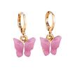 SHEIN butterfly earrings, summer temperament super fairy butterfly earrings, ear buckles ins wind color