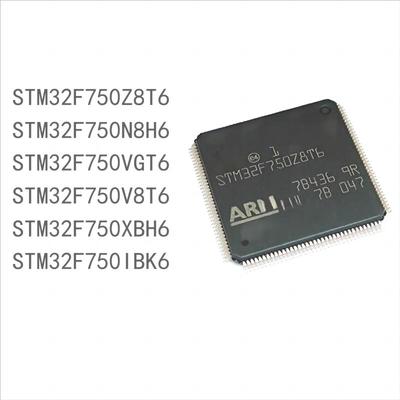 10PCS Brand New STM32F750seriesZ8T6 N8H6 VGT6 V8T6 XBH6 IBK6