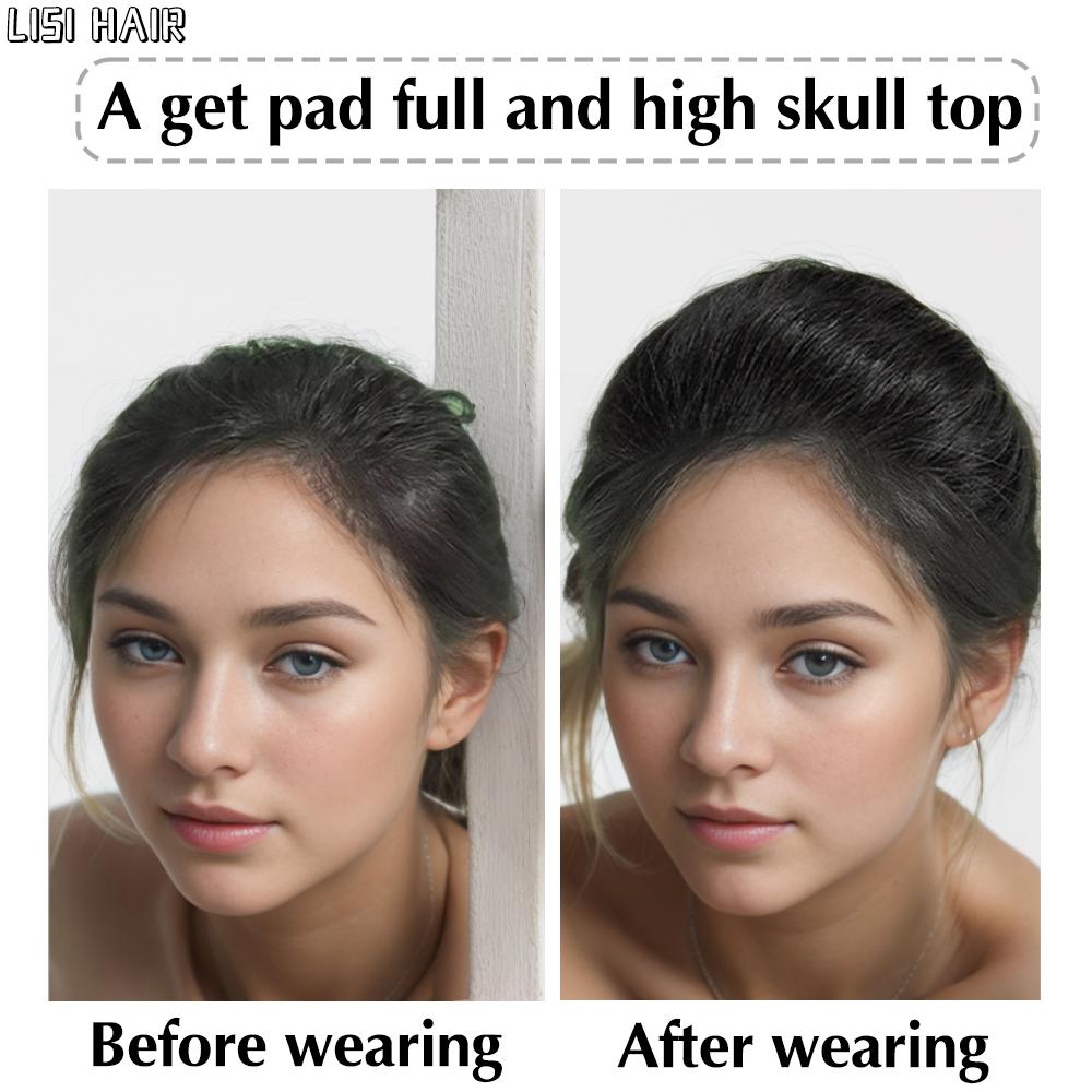 MERISIHAIR Синтетический зажим для парика с текстурой кукурузных усов в верхней части черепа для женщин, одежда для косплея