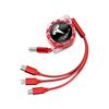 AGLNX1 Tesla Emblem Car Badge Fast Charging Cable 3 in 1 USB Cable Type C Micro USB For Model 3 X Y S Roadster Coil Cybertruck Juguete