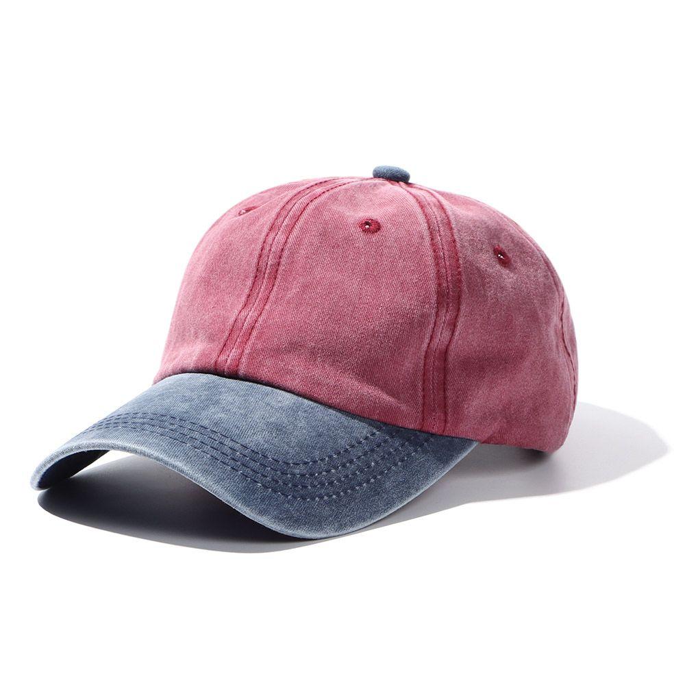 Fashion Men Women Adjustable Sunscreen Hats WASHED DENIM Cap Baseball Hats Distressed Faded Caps
