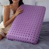 Cooling Memory Foam Bed Rest Pillow Ventilated Lavender Back And Side Sleepers Support Adult Sleeping Pillow with Removable Machine-Washable Cover
