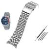 20MM 22MM Для SEIKO SKX007/009 SKX173/175 серебряные мужские часы браслет для часов из нержавеющей стали Складная застежка ремешка Ремешок + Инструмент