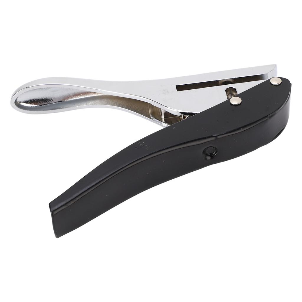 Heavy Duty Single Circle Hole Punch 6mm Dia Round Hand Held for Paper ID Cards PVC Cards Badge