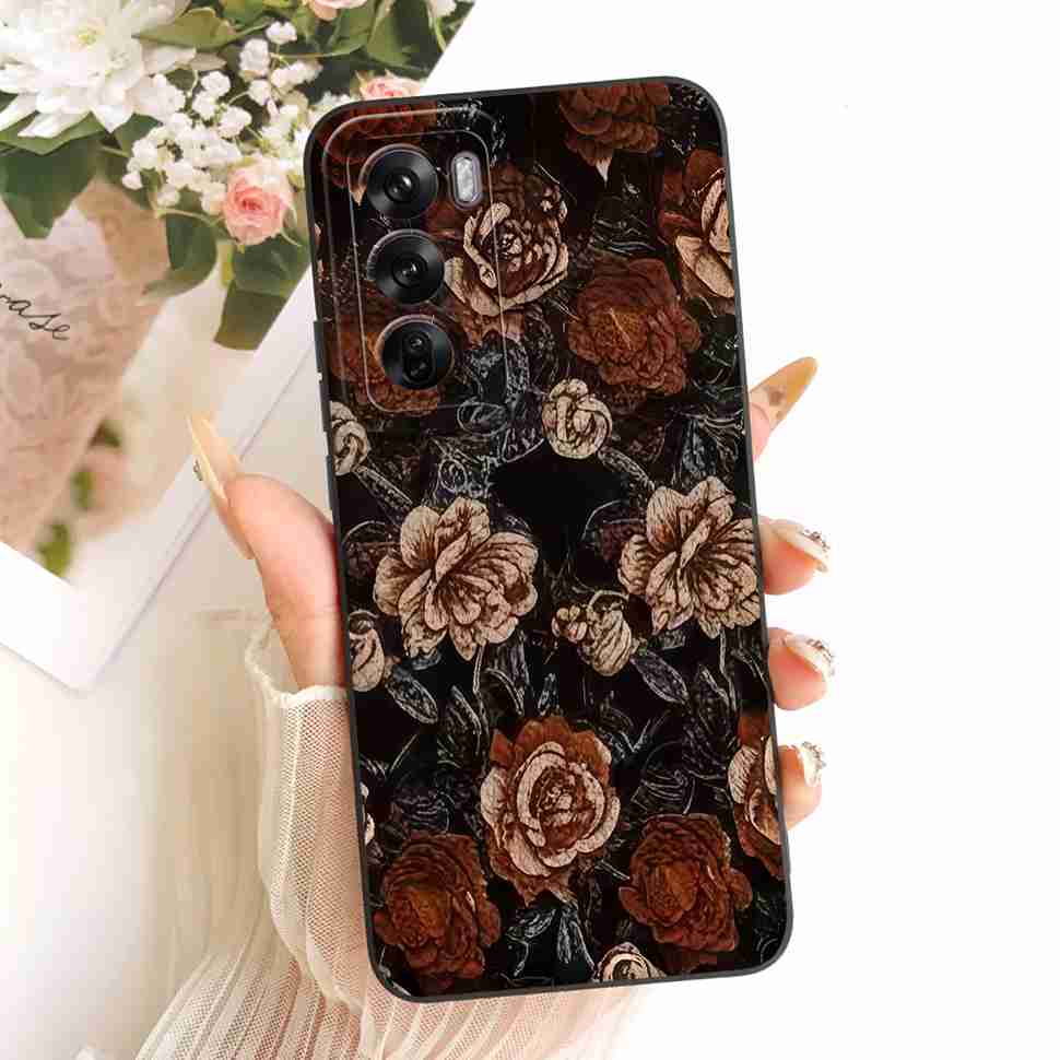 Чехол для Oppo Reno12 Pro 5G CPH2629 Новый модный painted чехол Мягкий чехол для телефона Для Oppo Reno 12 Reno12 Pro Задняя крышка Coque