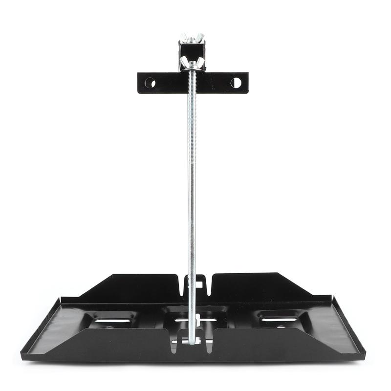 Battery Hold Bracket Battery Tray Bracket Storage Battery Holder Tray Mount Hold Down Clamp Bracket Kit Car Accessory