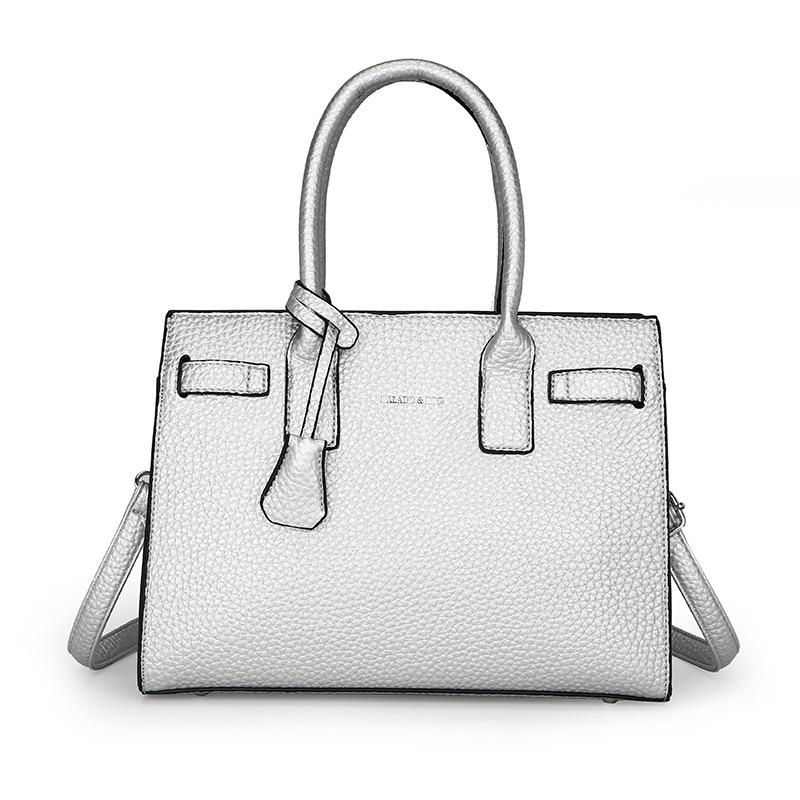 Очарование осени и зимы, лидерство в моде! Женская сумка в европейском и американском стиле с узором «Личи», совершенно новая.