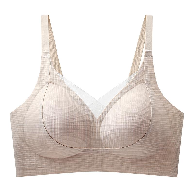 Natal Year Lift Underwear Women's Small Breasts Gather New Traceless Steel Rim Soft Support Anti-Sagging Bra