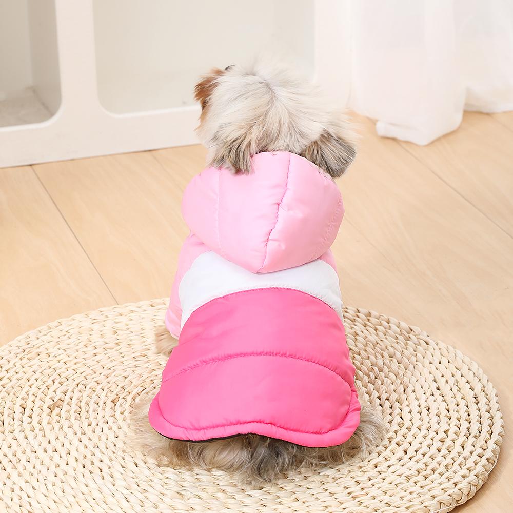 Зимняя теплая одежда для собак, толстовки с капюшоном для щенков, куртка, жилет для маленьких и средних собак, ветрозащитное пальто для чихуахуа, французский бульдог, костюм для домашних животных