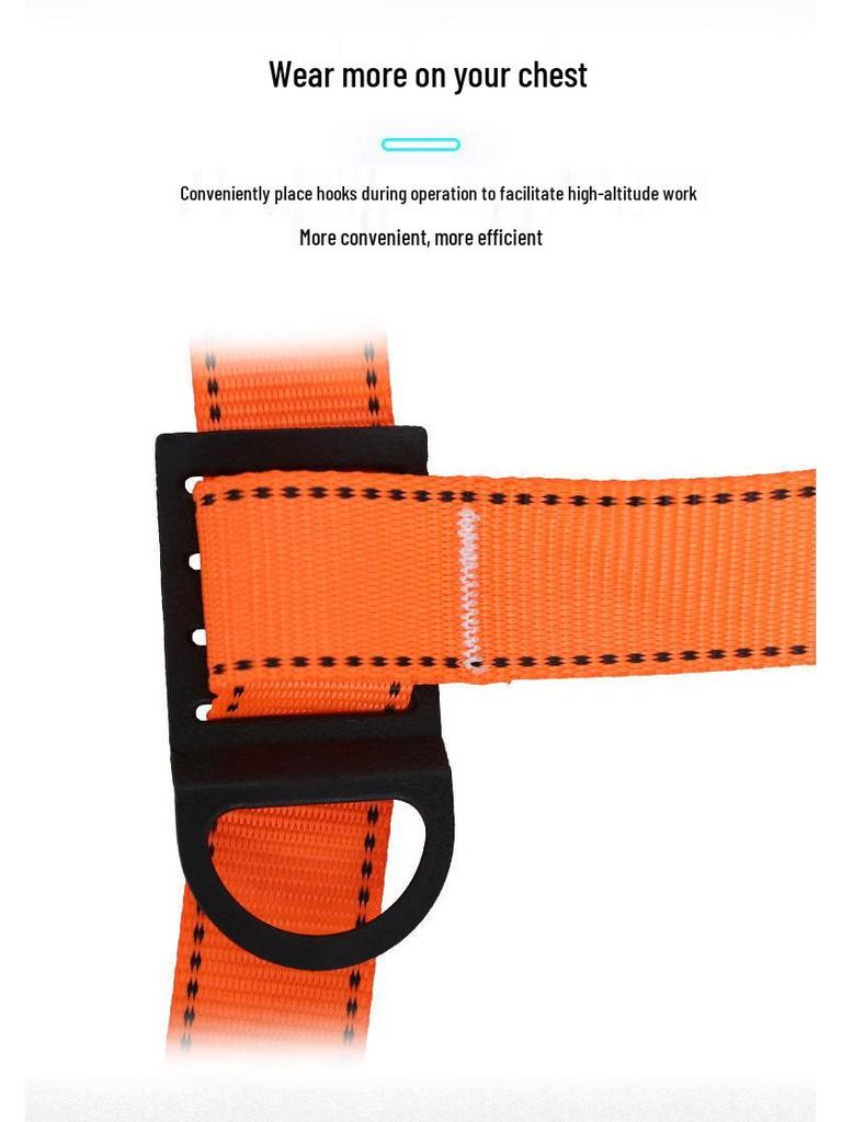 European Standard Sun-Resistant High-Altitude Safety Belt for Electricians and Air Conditioning Installation