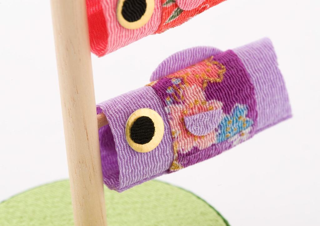 Ryukodo May Doll Carp Streamer Feng Shui Carp Streamer Width 7cm X Depth 7cm X Height 33.5cm