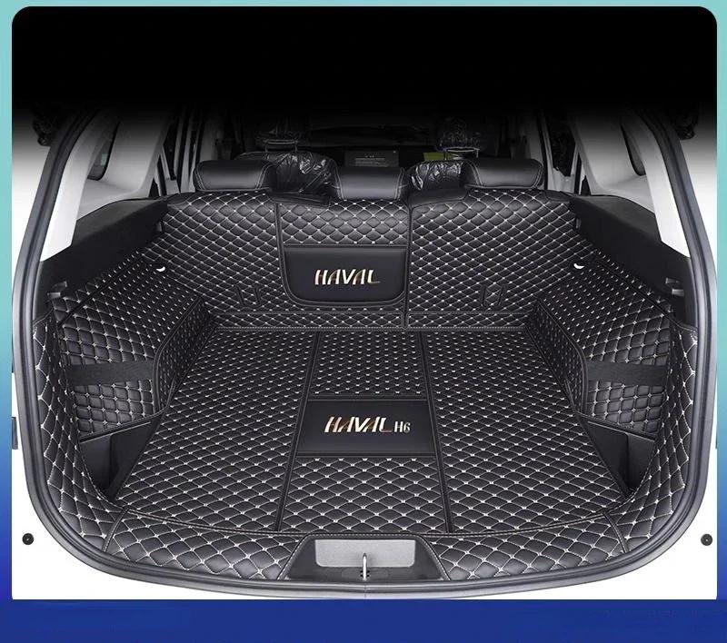 BGZ1 для Haval H6 PHEV Топливо Аксессуары Коврик в багажник автомобиля 3-е поколение 2025 2024 Коврик для защиты салона Кожаный Водонепроницаемый Конверсия