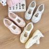 Punk Ballet Style Shallow Mouth Mary Jane Single Shoes Women's Summer Breathable New Casual Light Sports