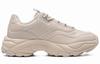 Men's Sneakers Kappa Slip Resistant Abrasion Resistant Low top Chunky Sneakers Unisex Brown Black