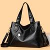 Soft Interior Compartment Shoulder Bags  High Quality Contrasting Colors Bags for Women Fashion Zipper PU Women's Handbags