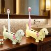 4 Slot Dachshund Toothbrush Holder Ceramic Toothpaste Toothbrush Base  Bathroom Accessories