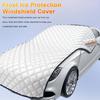 Automobile Ice Shield Snow Cover Foldable Design Wear Resistant Easy Installation Anti-Freezing Winter Car Windshield Snow Cover