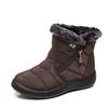 Plus Size Winter Warm Women's Snow Boots Women's Side Zipper Waterproof Cotton Boots Women's Shoes