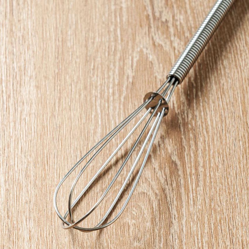 All-Stainless Steel Whisk 2p (13cm, 18cm) Silver