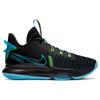 Nike Кроссовки унисекс LeBron Witness 5 EP Black Light Blue Fury Green-Strike Lagoon-Pulse CQ9381-004