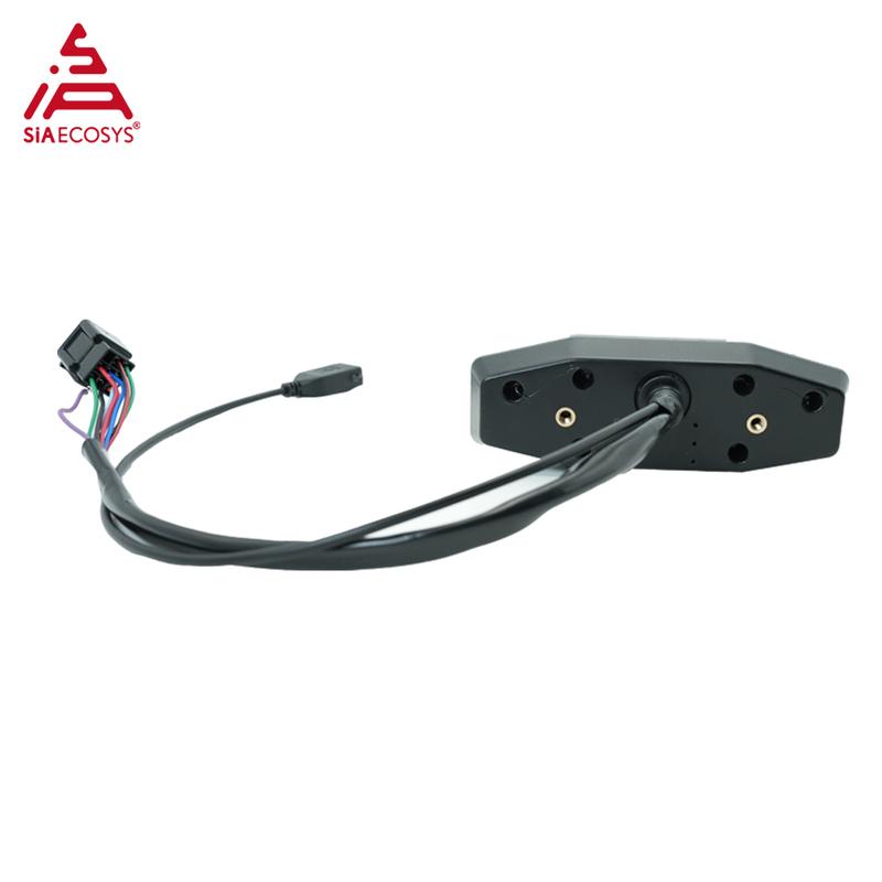 SiAECOSYS New 3.13inch TFT SCJ313 Speedometer CAN BUS and One-Lin Protocol for Electric Motorcycle Long Gauge Adjustable Display