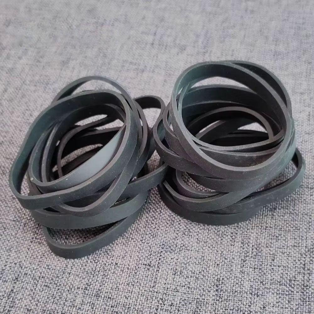 20Pcs Stretchable Rubber Bands 6.3x0.5cm Rubber Tie Rubber Ring Office Home Packaging Supply