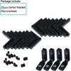 20pcs 2020 Series Corner Connector L-Shape Extrusion Corner  20x20 Series Aluminum Extrusion