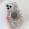 Блестящий Чехол для Телефона со Стразами и Зеркалом для Samsung Galaxy S26 S25 S24 S23 S22 S21 S20 Ultra Plus FE Edge S10 S9 Сверкающий Кристальный Алмазный Чехол