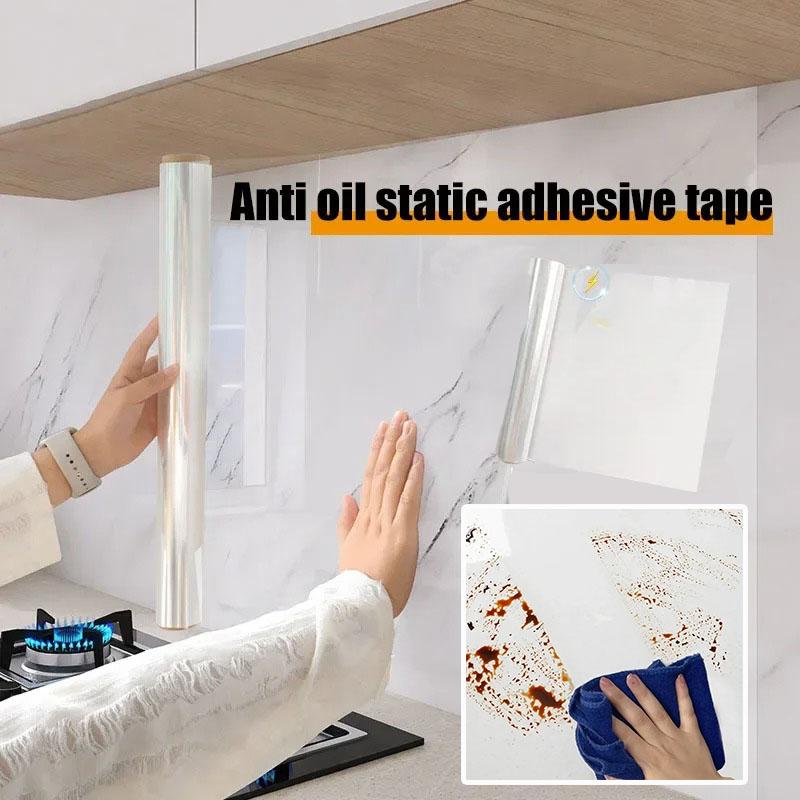 Защитная пленка для стен, устойчивая к царапинам, защита от грязи, не повреждает стену дома, прозрачная электростатическая защитная наклейка на стену