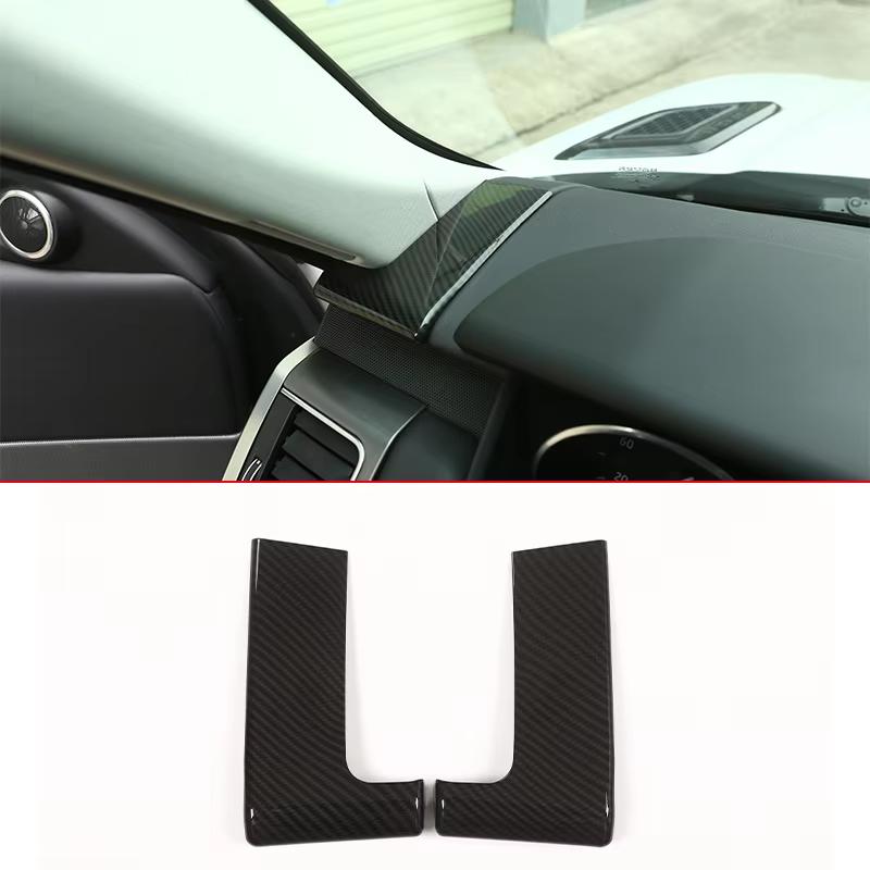 For Land Rover Range Rover Sport 2014-2017 ABS Carbon Fiber car dashboard center console gear panel decorative cover sticker kit